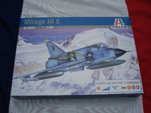 Italeri 2634 MIRAGE III E